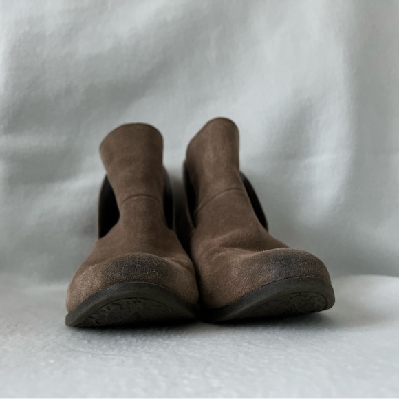 Metoo Size 7 Tan Suede Ankle Booties - Picture 5 of 11